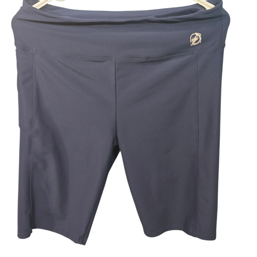 Women's navy blue athletic Shorts euc
